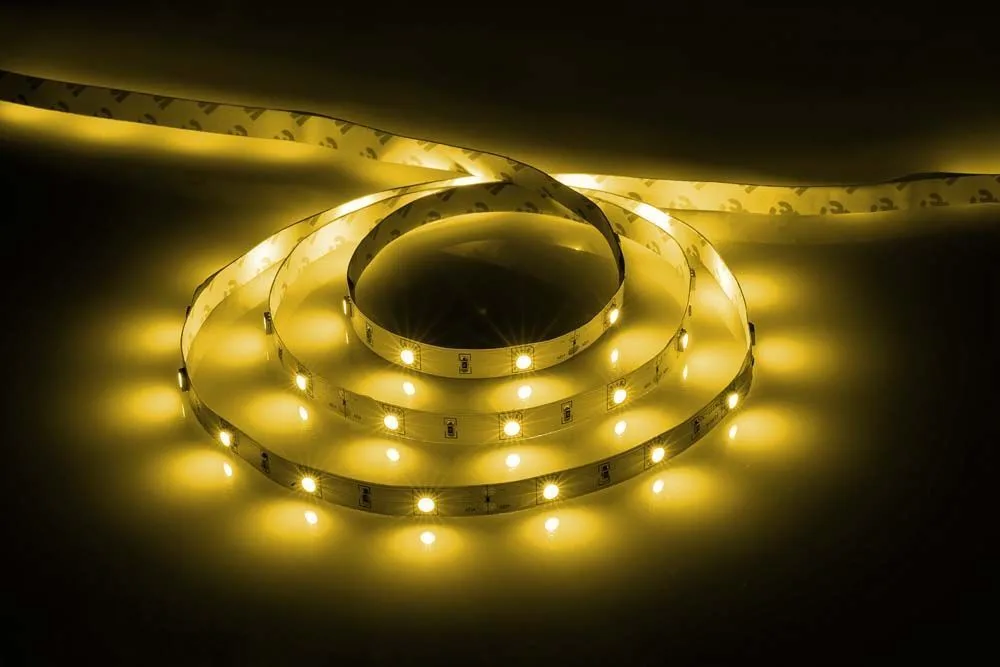 FERON Cветодиодная LED лента LS606, 30SMD(5050)/м 7.2Вт/м 5м IP20 12V желтый Артикул 27756 FERON Cветодиодная LED лента LS606, 30SMD(5050)/м 7.2Вт/м 5м IP20 12V желтый Артикул 27756