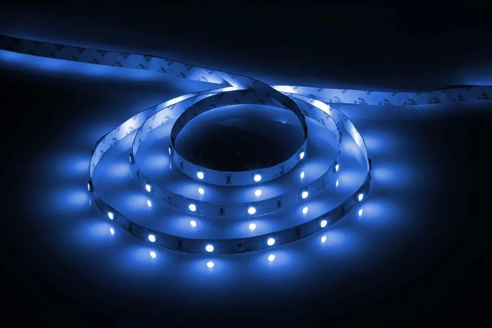 FERON Cветодиодная LED лента LS606, 30SMD(5050)/м 7.2Вт/м 5м IP20 12V синий Артикул 27759 FERON Cветодиодная LED лента LS606, 30SMD(5050)/м 7.2Вт/м 5м IP20 12V синий Артикул 27759