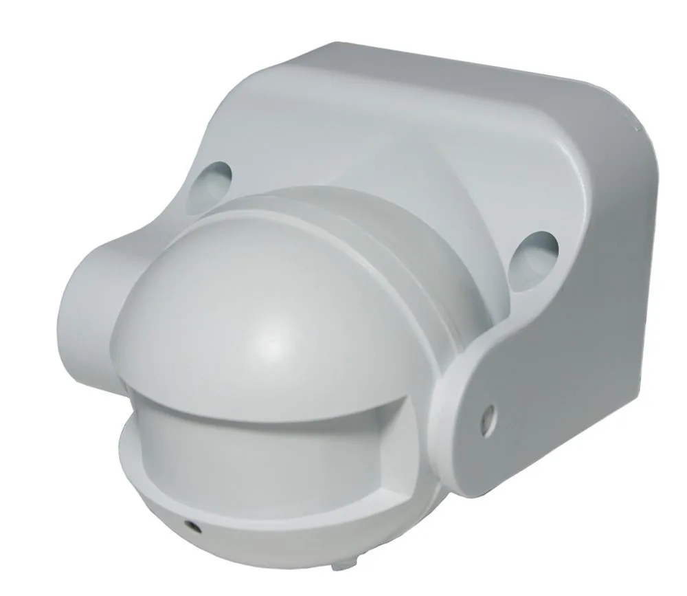 Микроволновый датчик движения 5.8GHz 230V 1200W 8m 180/360° белый, SEN42