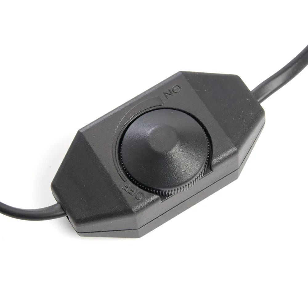 FERON Сетевой шнур с диммером 230V 2м, черный, DM103-200W FERON Сетевой шнур с диммером 230V 2м, черный, DM103-200W