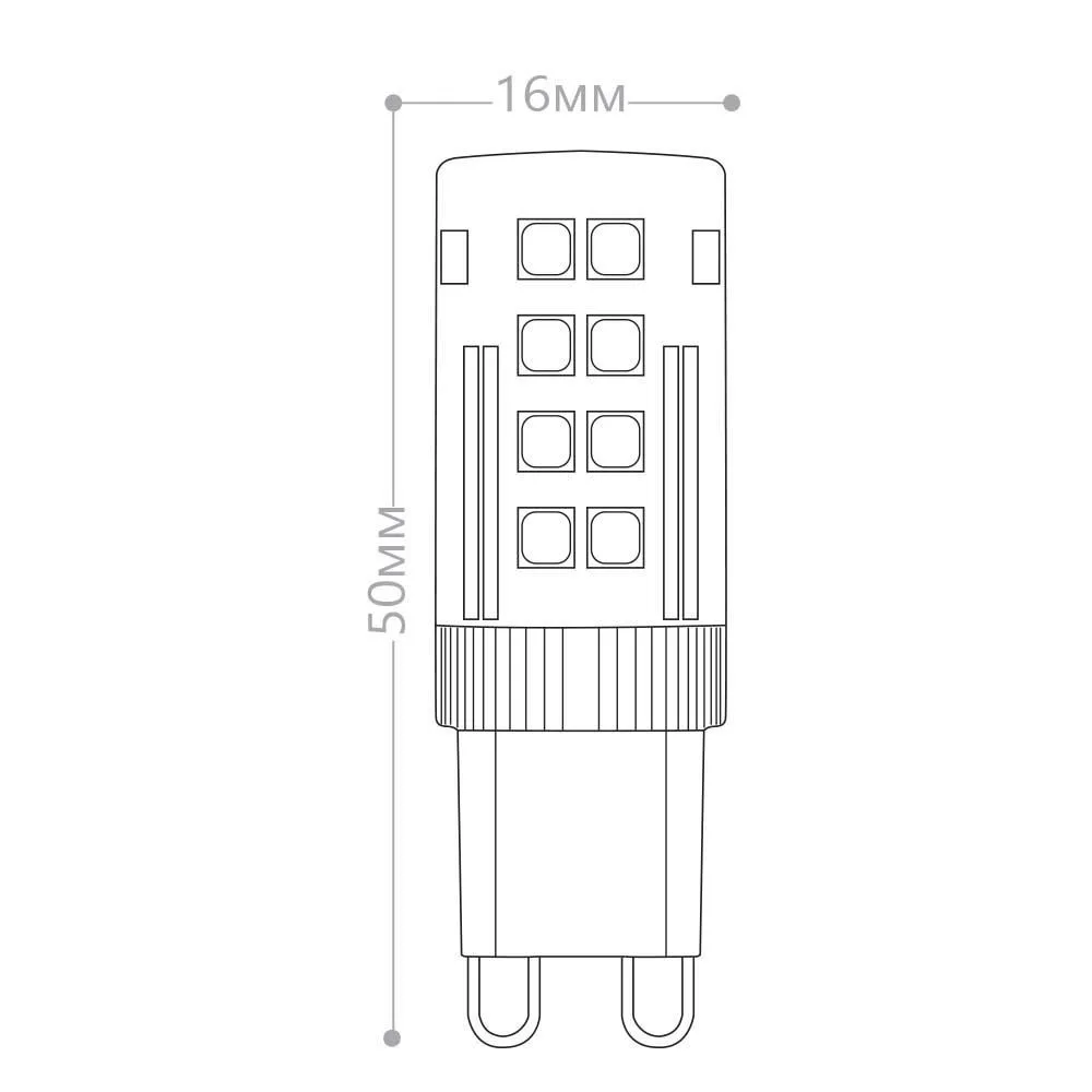 FERON Лампа светодиодная LB-432 G9 5W 175-265V 4000K 25770 FERON Лампа светодиодная LB-432 G9 5W 175-265V 4000K 25770