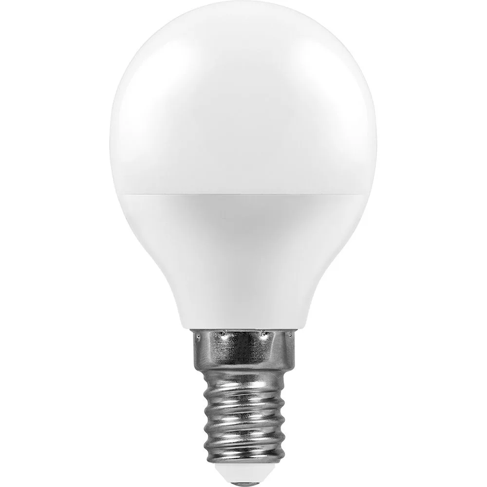 FERON Лампа светодиодная LB-550 Шарик E14 9W 175-265V 6400K 25803 FERON Лампа светодиодная LB-550 Шарик E14 9W 175-265V 6400K 25803