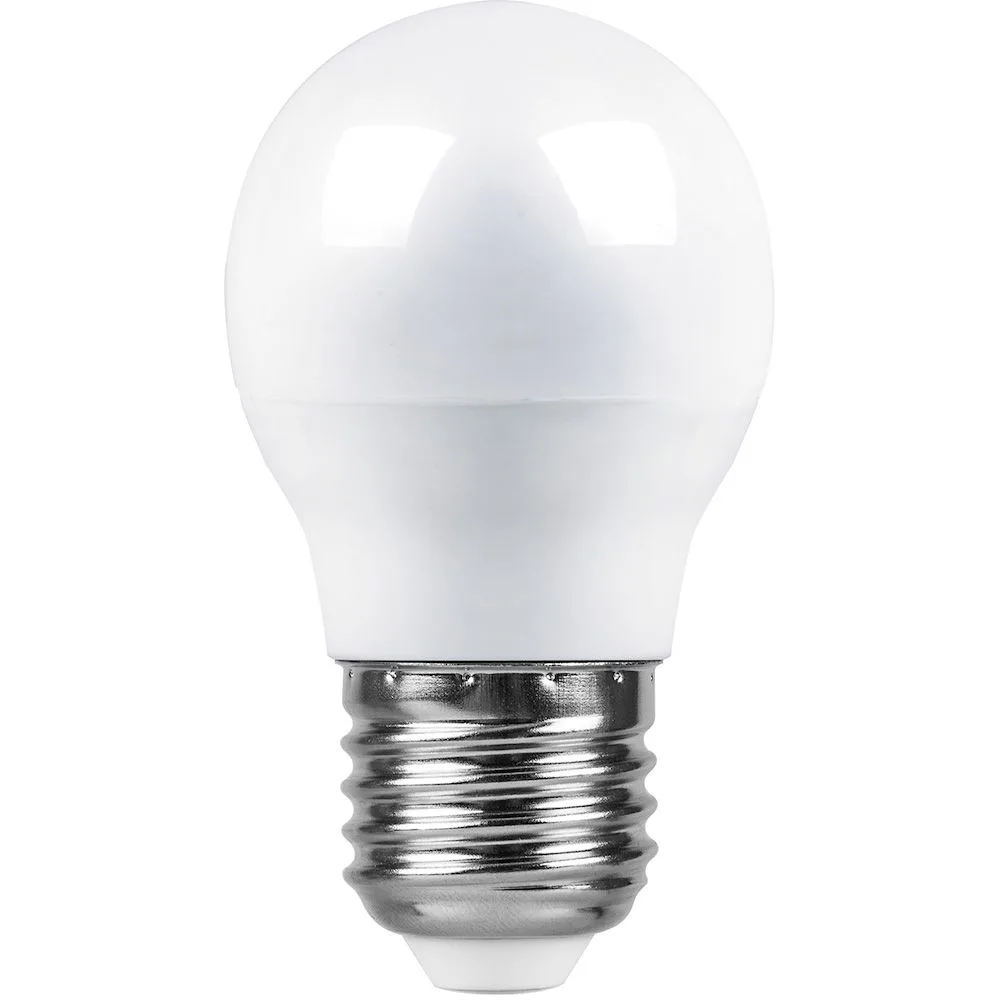 FERON Лампа светодиодная LB-550 Шарик E27 9W 175-265V 2700K 25804 FERON Лампа светодиодная LB-550 Шарик E27 9W 175-265V 2700K 25804