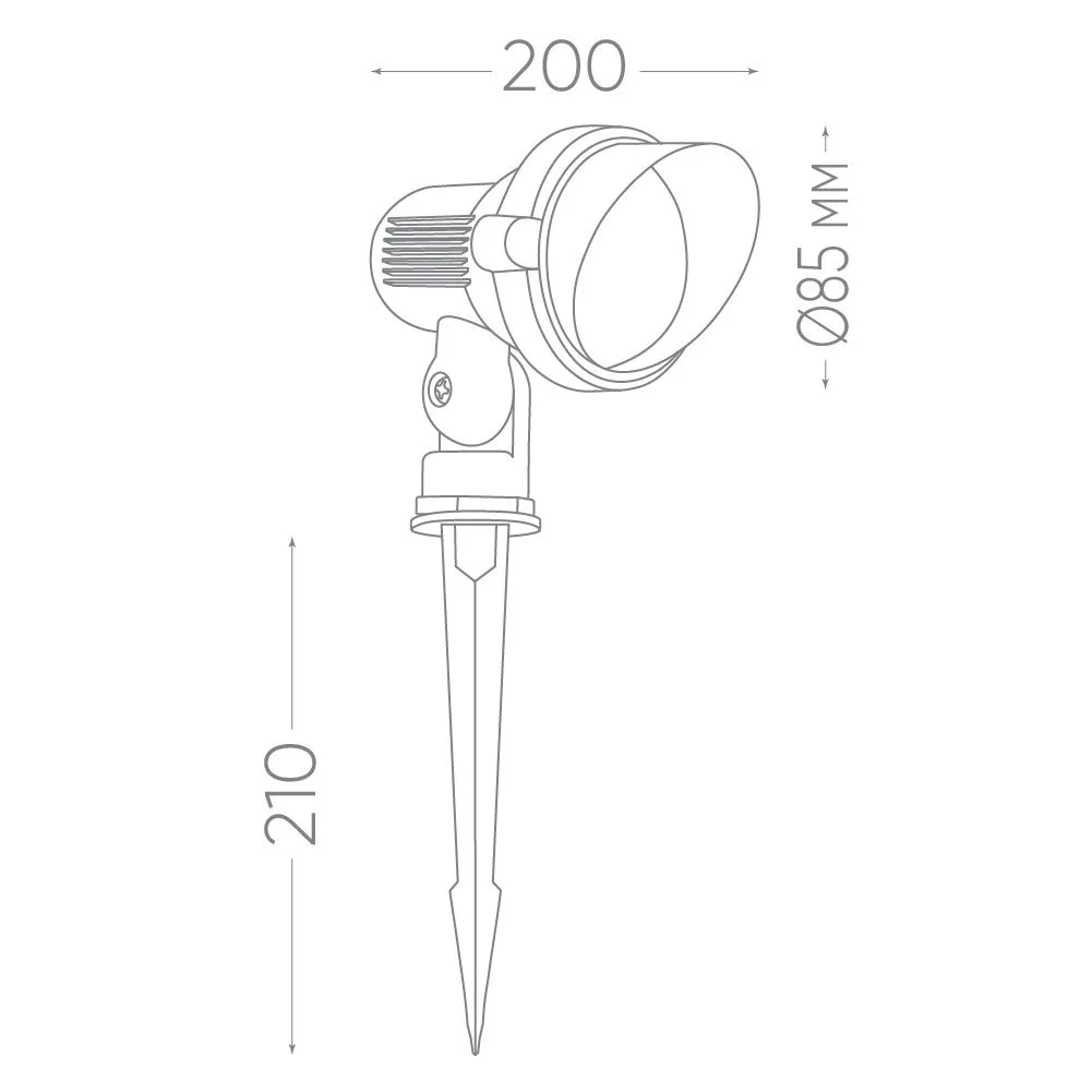 FERON Светодиодный светильник тротуарный (грунтовый) SP2704 3W 6400K 85-265V IP65 32126 FERON Светодиодный светильник тротуарный (грунтовый) SP2704 3W 6400K 85-265V IP65 32126