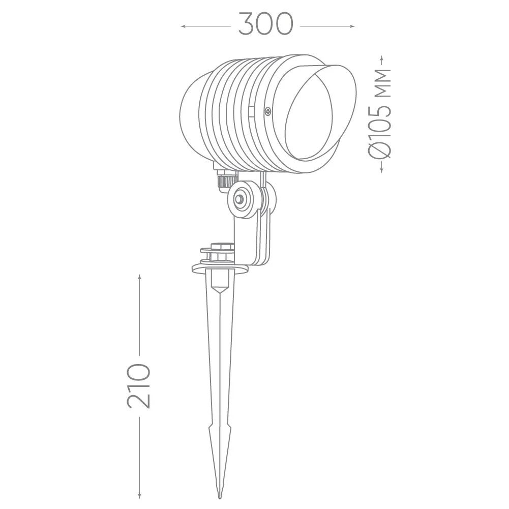 FERON Светодиодный светильник тротуарный (грунтовый) SP2705 6W 6400К 85-265V IP65 32129 FERON Светодиодный светильник тротуарный (грунтовый) SP2705 6W 6400К 85-265V IP65 32129