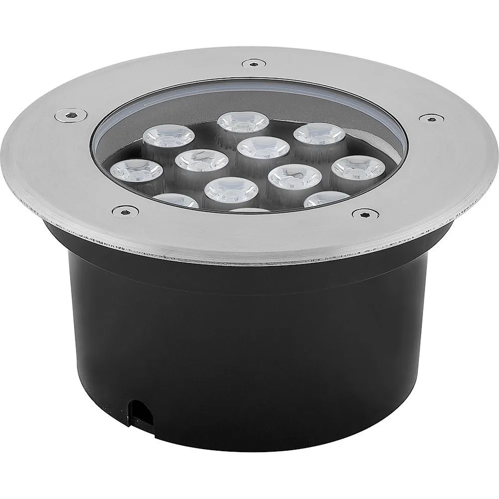 Светодиодный светильник тротуарный (грунтовый) FERON SP4114 12W зеленый 230V IP67  32114