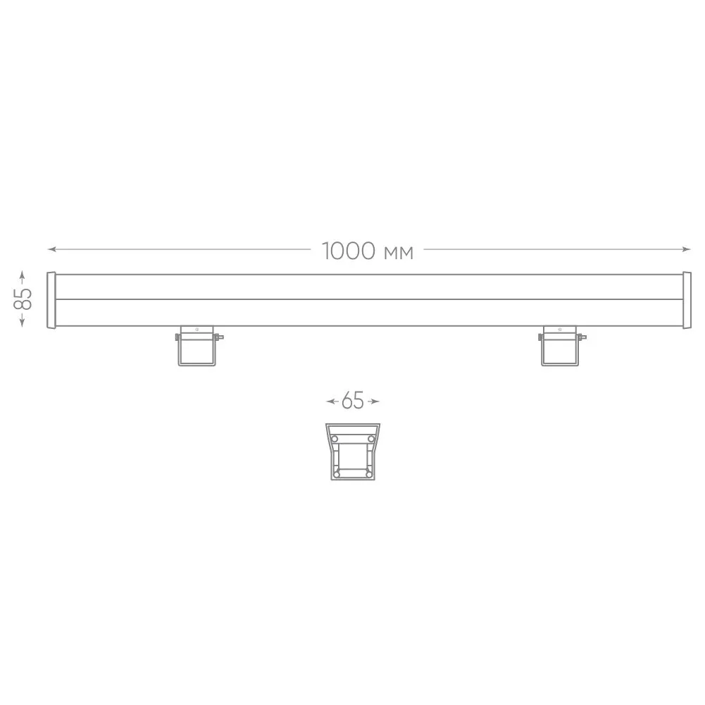 FERON Светодиодный линейный прожектор LL-890 36W RGB 85-265V IP65 32158 FERON Светодиодный линейный прожектор LL-890 36W RGB 85-265V IP65 32158