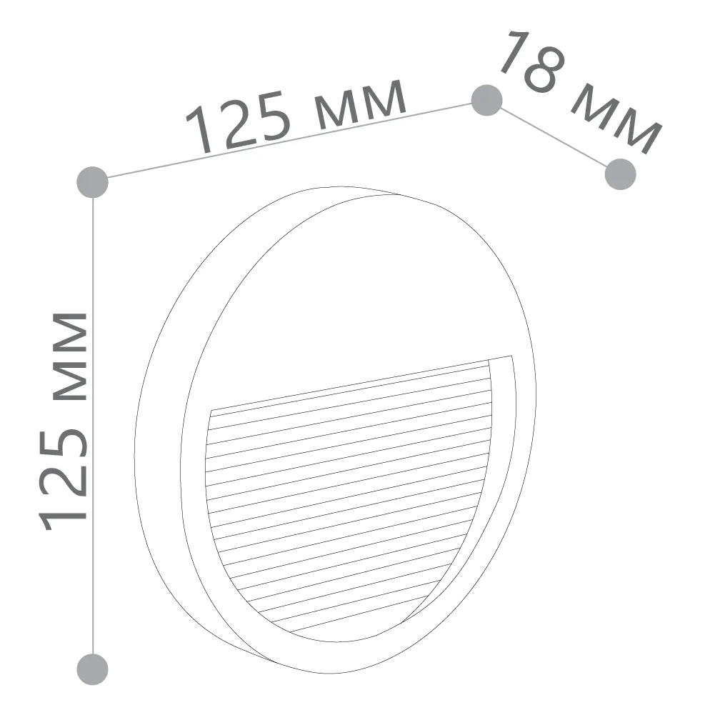 FERON Светодиодный светильник DH203 накладной 5W 4000K, IP65, черный 41162 FERON Светодиодный светильник DH203 накладной 5W 4000K, IP65, черный 41162