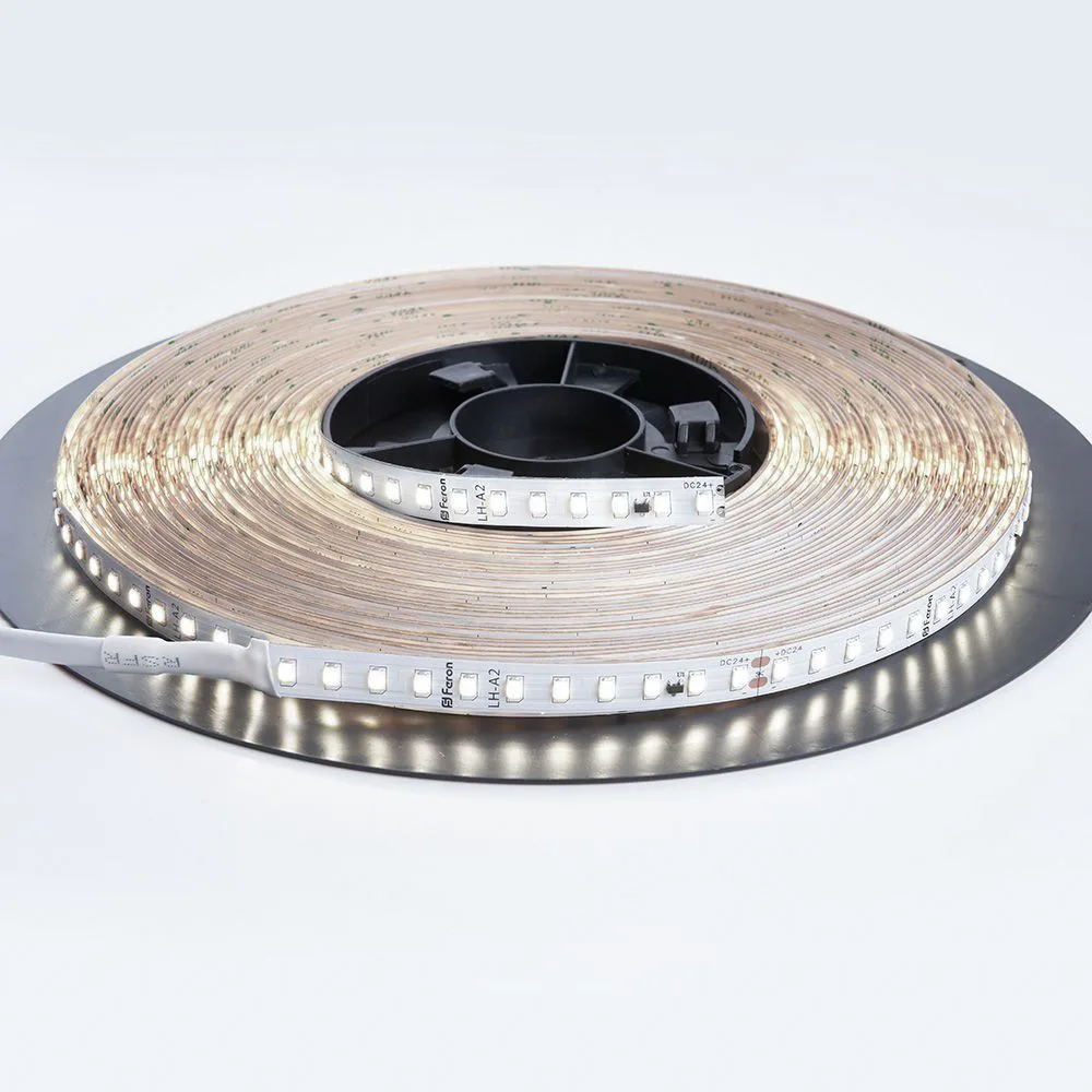 FERON Светодиодная лента LS520 стабилизированная, 120SMD(2835)/м 11Вт/м 24V 20000*10*1.22мм 4000К IP20 FERON Светодиодная лента LS520 стабилизированная, 120SMD(2835)/м 11Вт/м 24V 20000*10*1.22мм 4000К IP20