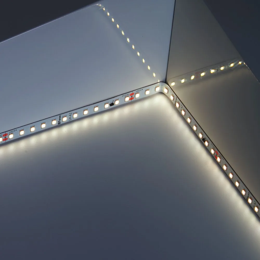 FERON Светодиодная лента LS520 стабилизированная, 120SMD(2835)/м 11Вт/м 24V 20000*10*1.22мм 4000К IP20 FERON Светодиодная лента LS520 стабилизированная, 120SMD(2835)/м 11Вт/м 24V 20000*10*1.22мм 4000К IP20