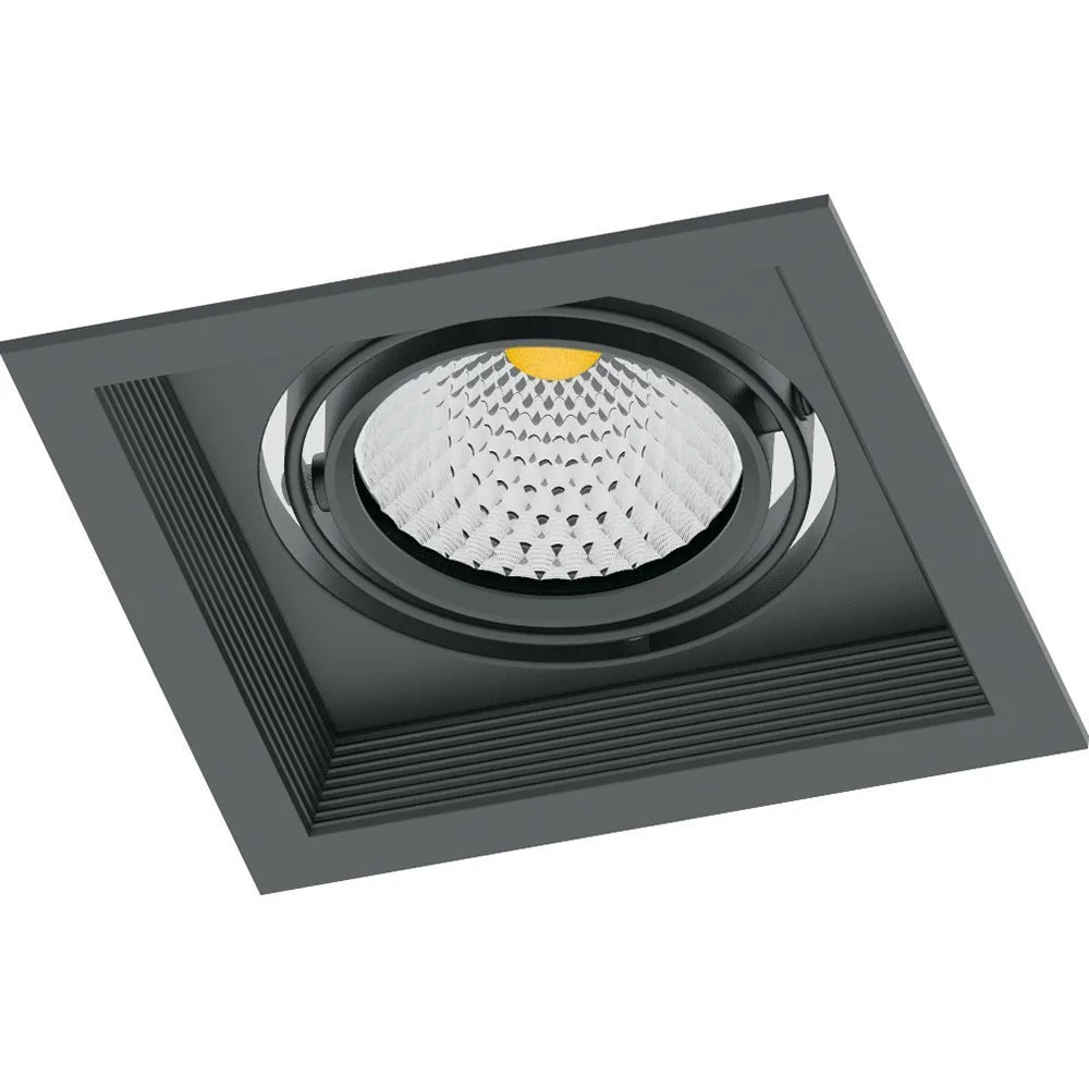 FERON Светодиодный светильник AL201 карданный 1x12W 4000K 35 градусов ,черный FERON Светодиодный светильник AL201 карданный 1x12W 4000K 35 градусов ,черный