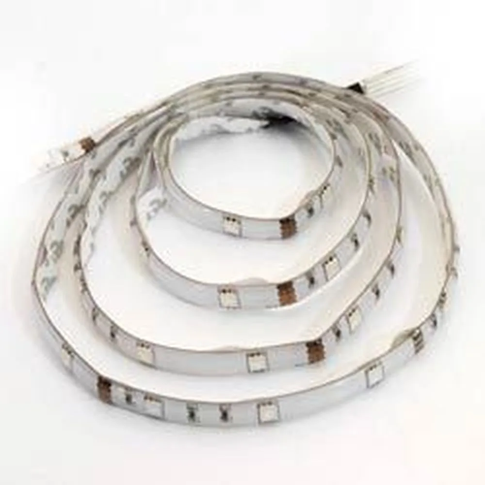 FERON Лента светодиодная, 30SMD(5050)/m 7.2W/m 12V IP65 5m 2 белых + 1 теплый белый на белом основании, LS607 Артикул 27648 FERON Лента светодиодная, 30SMD(5050)/m 7.2W/m 12V IP65 5m 2 белых + 1 теплый белый на белом основании, LS607 Артикул 27648