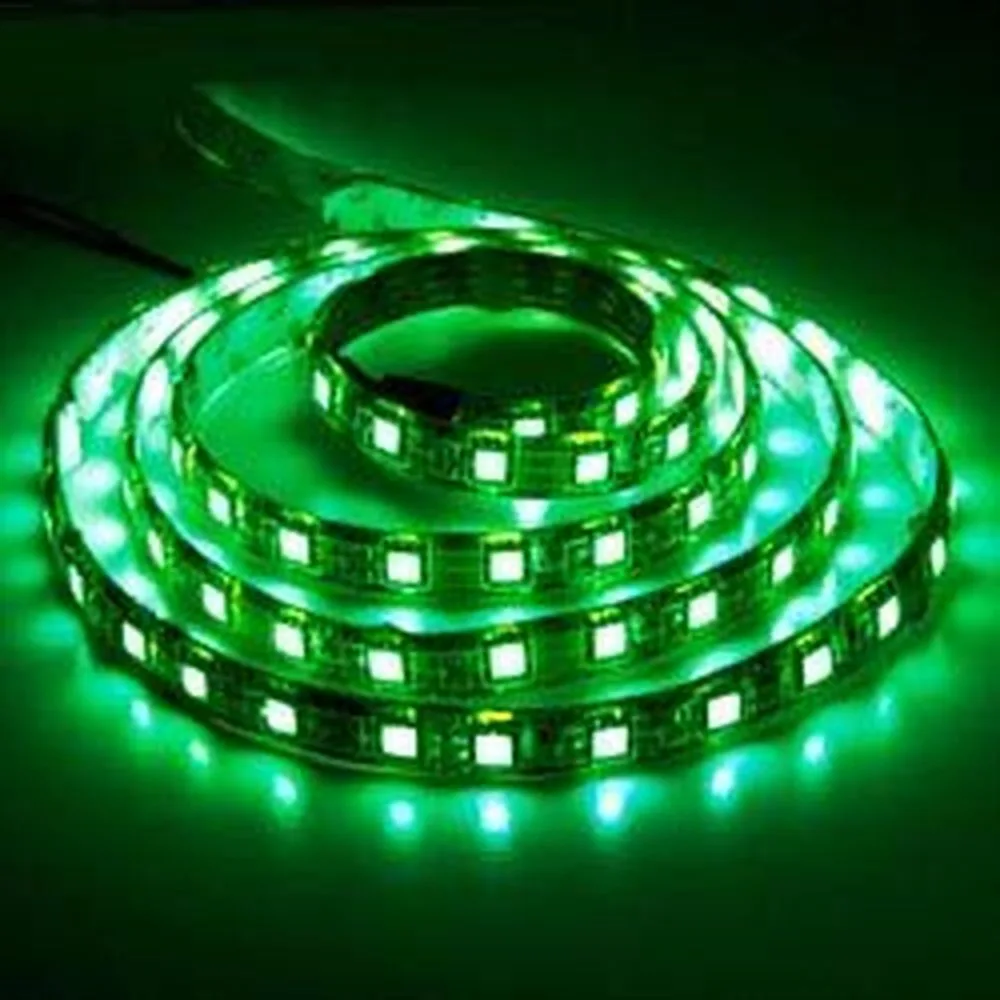 FERON Лента светодиодная, 60SMD(5050)/m 14.4W/m 12V IP65 5m зеленый, LS607 Артикул 27633 FERON Лента светодиодная, 60SMD(5050)/m 14.4W/m 12V IP65 5m зеленый, LS607 Артикул 27633