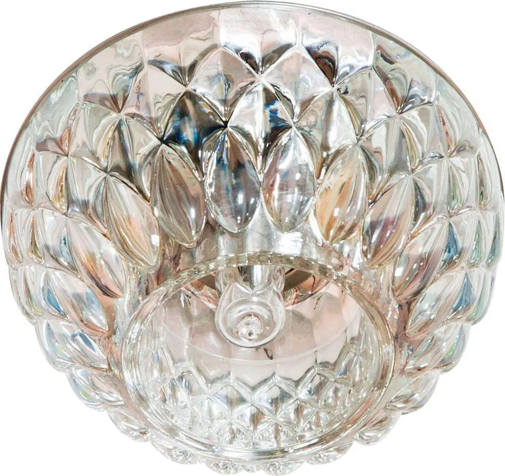 FERON Светильник встраиваемый JD187 потолочный JCD9 G9 прозрачный, хром 28444 FERON Светильник встраиваемый JD187 потолочный JCD9 G9 прозрачный, хром 28444