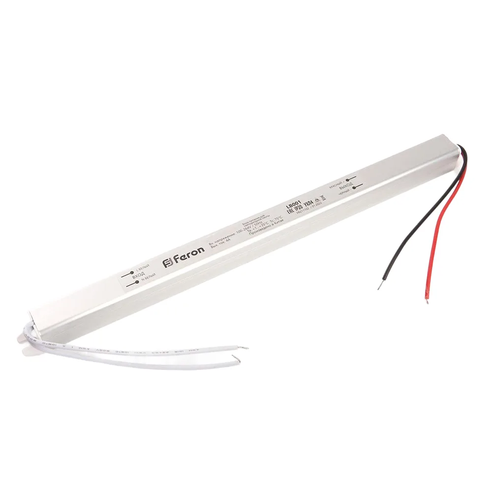 FERON Трансформатор электронный для светодиодной ленты 36W 12V (драйвер), LB001 Артикул 41343 FERON Трансформатор электронный для светодиодной ленты 36W 12V (драйвер), LB001 Артикул 41343