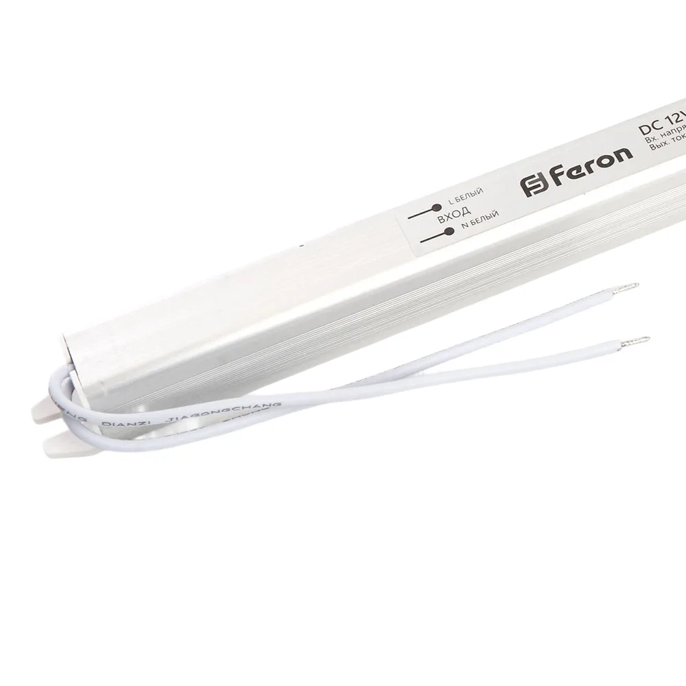 FERON Трансформатор электронный для светодиодной ленты 60W 12V (драйвер), LB001 Артикул 41345 FERON Трансформатор электронный для светодиодной ленты 60W 12V (драйвер), LB001 Артикул 41345