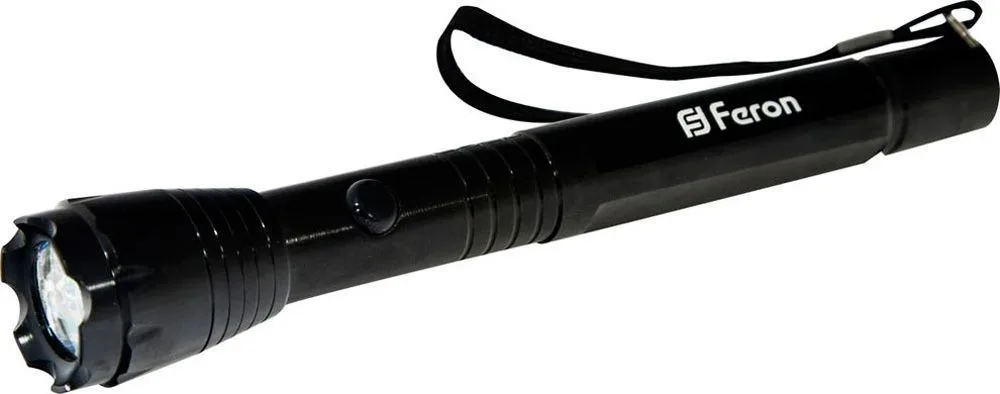 FERON Фонарь 0,9W (0.3Wx3LED), чёрный, TL034 12930 FERON Фонарь 0,9W (0.3Wx3LED), чёрный, TL034 12930