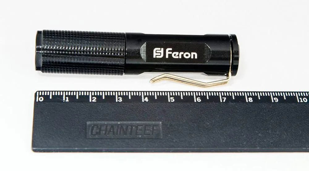 FERON Фонарь 0.5Wx1LED, чёрный, TL037 12933 FERON Фонарь 0.5Wx1LED, чёрный, TL037 12933