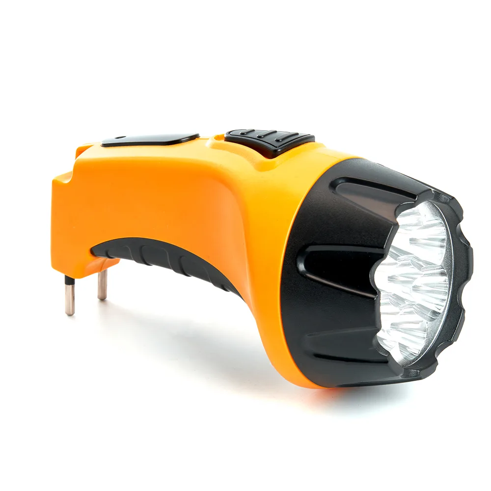 Фонарь аккумуляторный, 7 LED DC (свинцово-кислотная батарея), желтый, TH2294 (TH93B) 12652