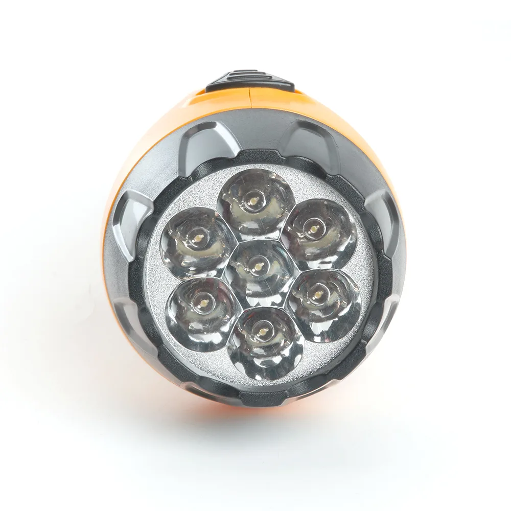 FERON Фонарь аккумуляторный, 7 LED DC (свинцово-кислотная батарея), желтый, TH2294 (TH93B) 12652 FERON Фонарь аккумуляторный, 7 LED DC (свинцово-кислотная батарея), желтый, TH2294 (TH93B) 12652