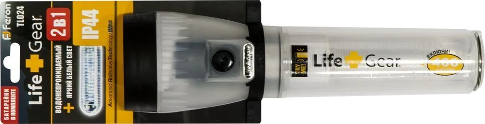 FERON Фонарь 5+1 Leds черный 3*AA, TL024 12944 FERON Фонарь 5+1 Leds черный 3*AA, TL024 12944