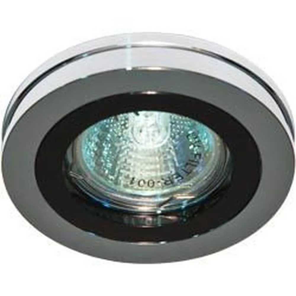 Светильник потолочный, MR16 G5.3 черный, хром, DL212 18763