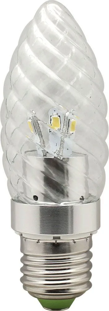 FERON Лампа светодиодная, 6LED(3.5W) 230V E27 2700K хром, LB-77 25335 FERON Лампа светодиодная, 6LED(3.5W) 230V E27 2700K хром, LB-77 25335