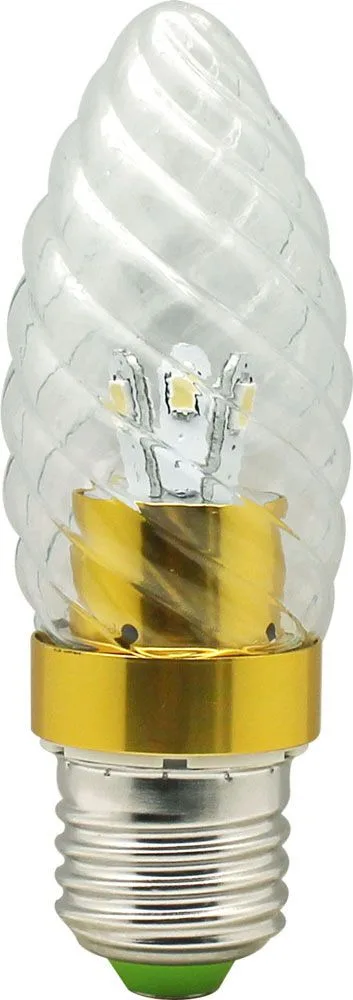 FERON Лампа светодиодная, 6LED(3.5W) 230V E27 6400K золото, LB-77 25349 FERON Лампа светодиодная, 6LED(3.5W) 230V E27 6400K золото, LB-77 25349