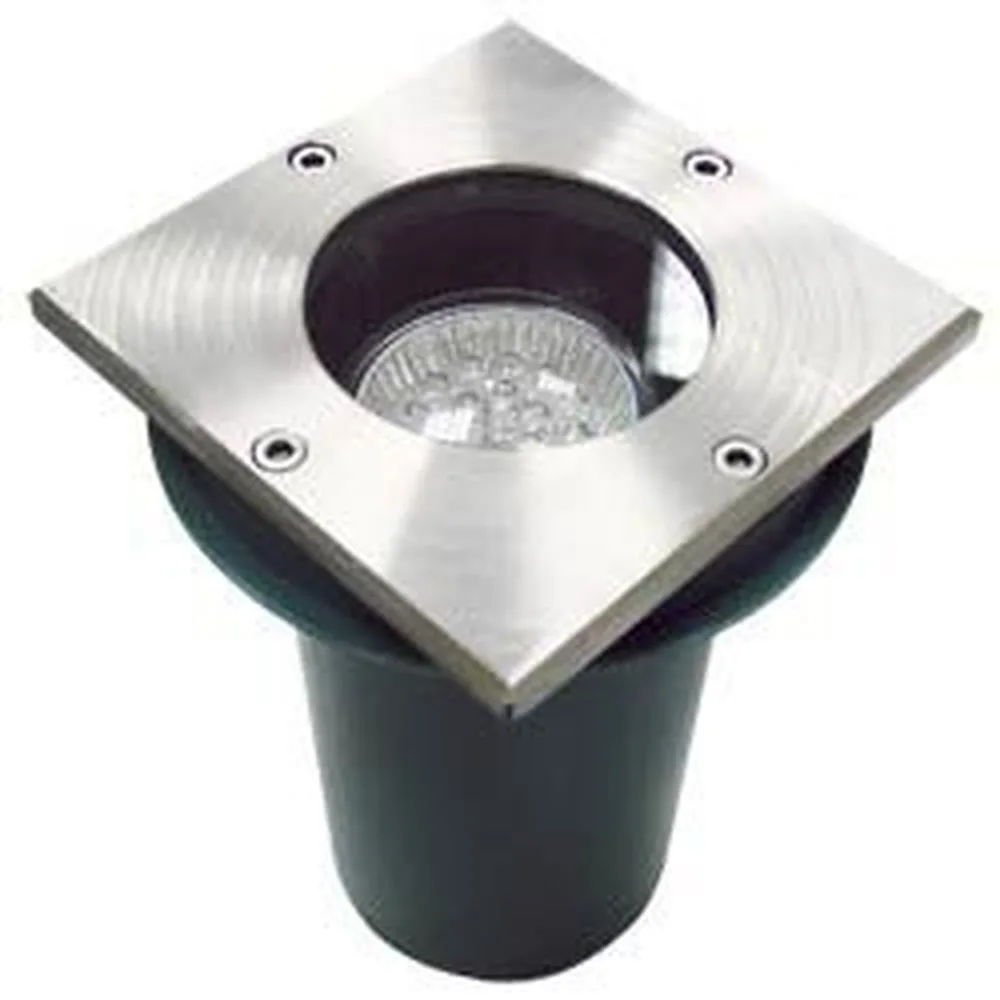 Светильник садово-парковый, JCDR-18LED 230V G5.3 'квадрат' IP65, WL4102 11952