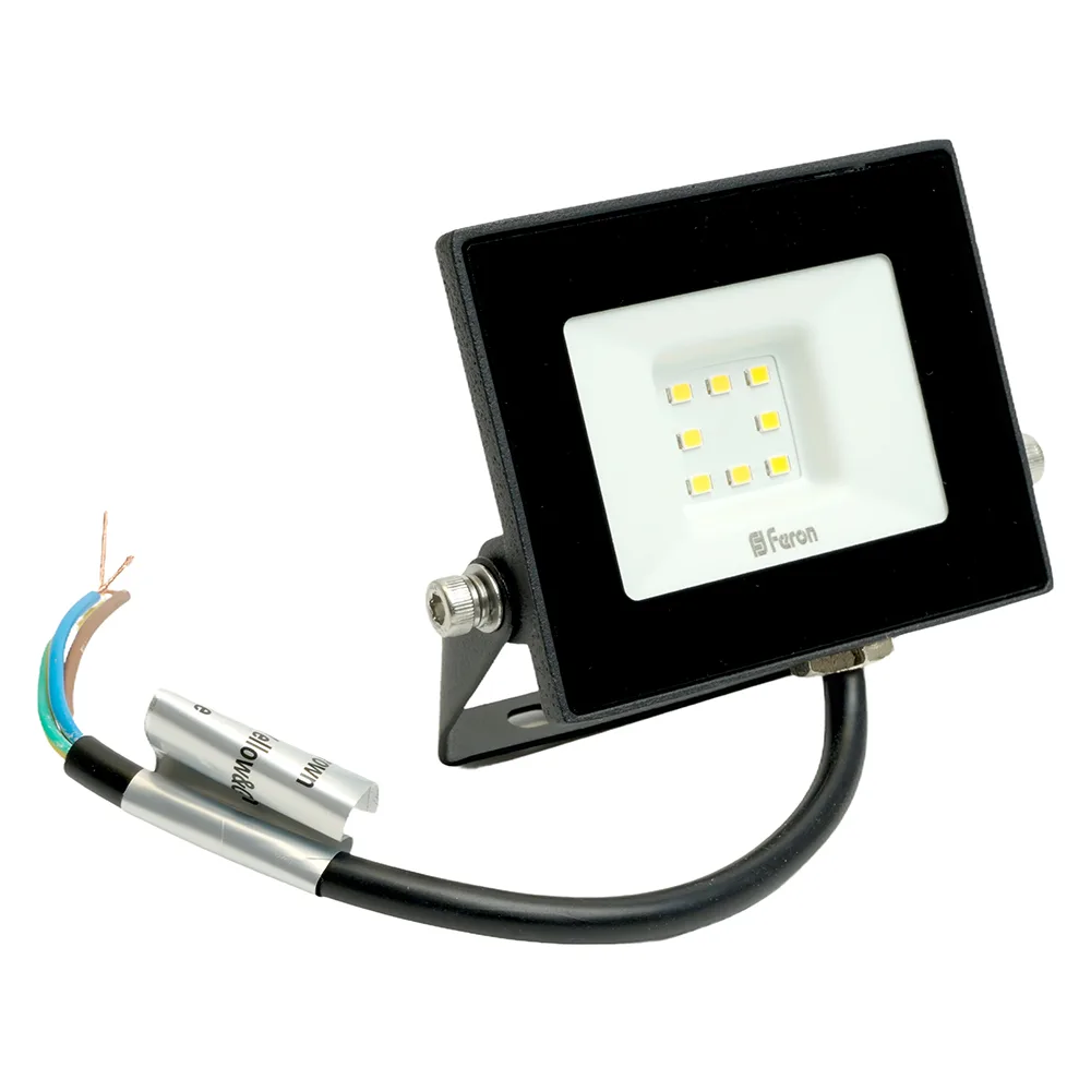 FERON Светодиодный прожектор LL-918 IP65 10W 4000K 29490 FERON Светодиодный прожектор LL-918 IP65 10W 4000K 29490