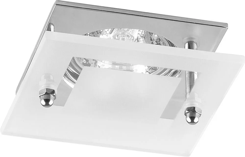 FERON Светильник встраиваемый BS3159-P2-10 потолочный MR16 G5.3 прозрачный, хром 18088 FERON Светильник встраиваемый BS3159-P2-10 потолочный MR16 G5.3 прозрачный, хром 18088