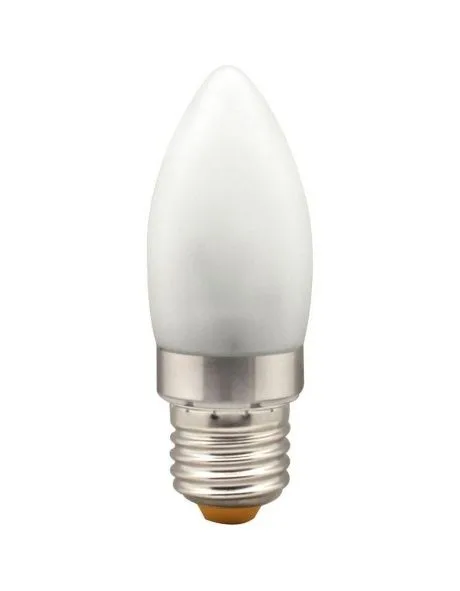 Лампа светодиодная, 6LED(3.5W) 230V E27 6400K хром, LB-70 25274