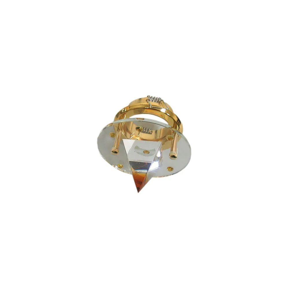 Светильник потолочный, MR16 G5.3 с прозрачным стеклом, хром, DL4162 17185