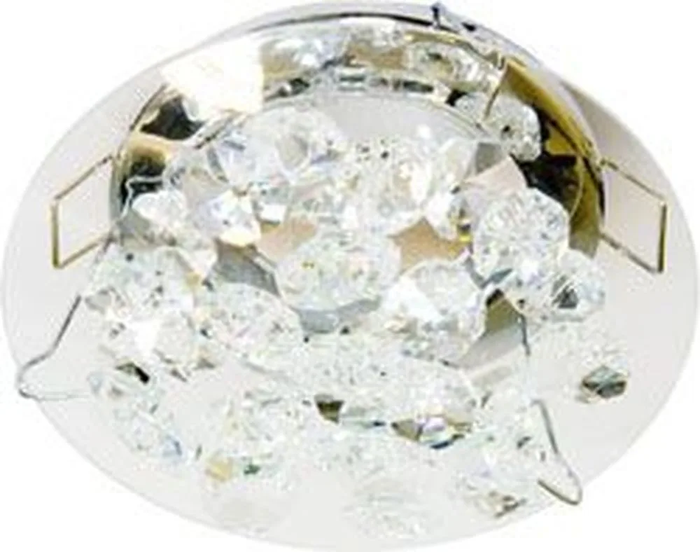 FERON Светильник потолочный, MR16 G5.3 с прозрачным стеклом, хром, CD4204 19945 FERON Светильник потолочный, MR16 G5.3 с прозрачным стеклом, хром, CD4204 19945