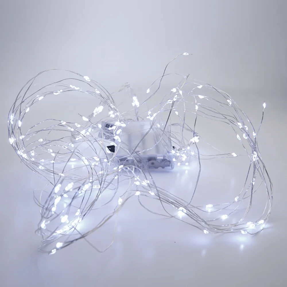 FERON Светодиодная гирлянда CL53 10 веток *20LED, 2м + 1м белый,статичная, с питанием от батареек, прозрачный шнур FERON Светодиодная гирлянда CL53 10 веток *20LED, 2м + 1м белый,статичная, с питанием от батареек, прозрачный шнур
