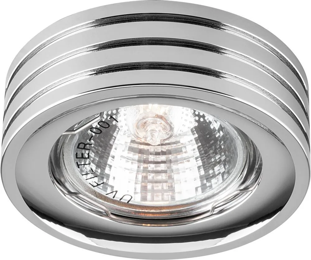 Светильник встраиваемый FERON DL233 потолочный MR16 G5.3 хром 18606