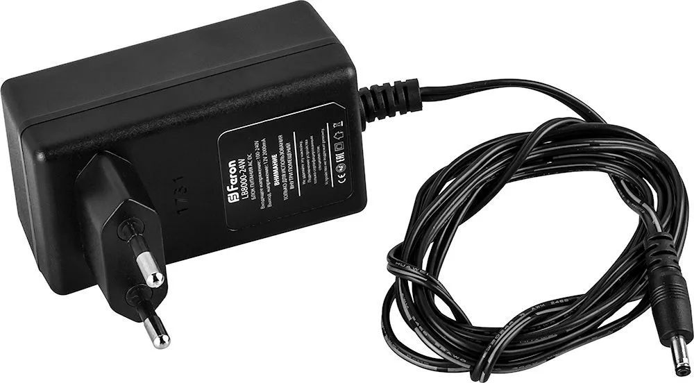 FERON Блок питания LB8000 24W для светодиодной подсветки AL8030,AL8031,AL8050,AL8051 артикул 21636 FERON Блок питания LB8000 24W для светодиодной подсветки AL8030,AL8031,AL8050,AL8051 артикул 21636