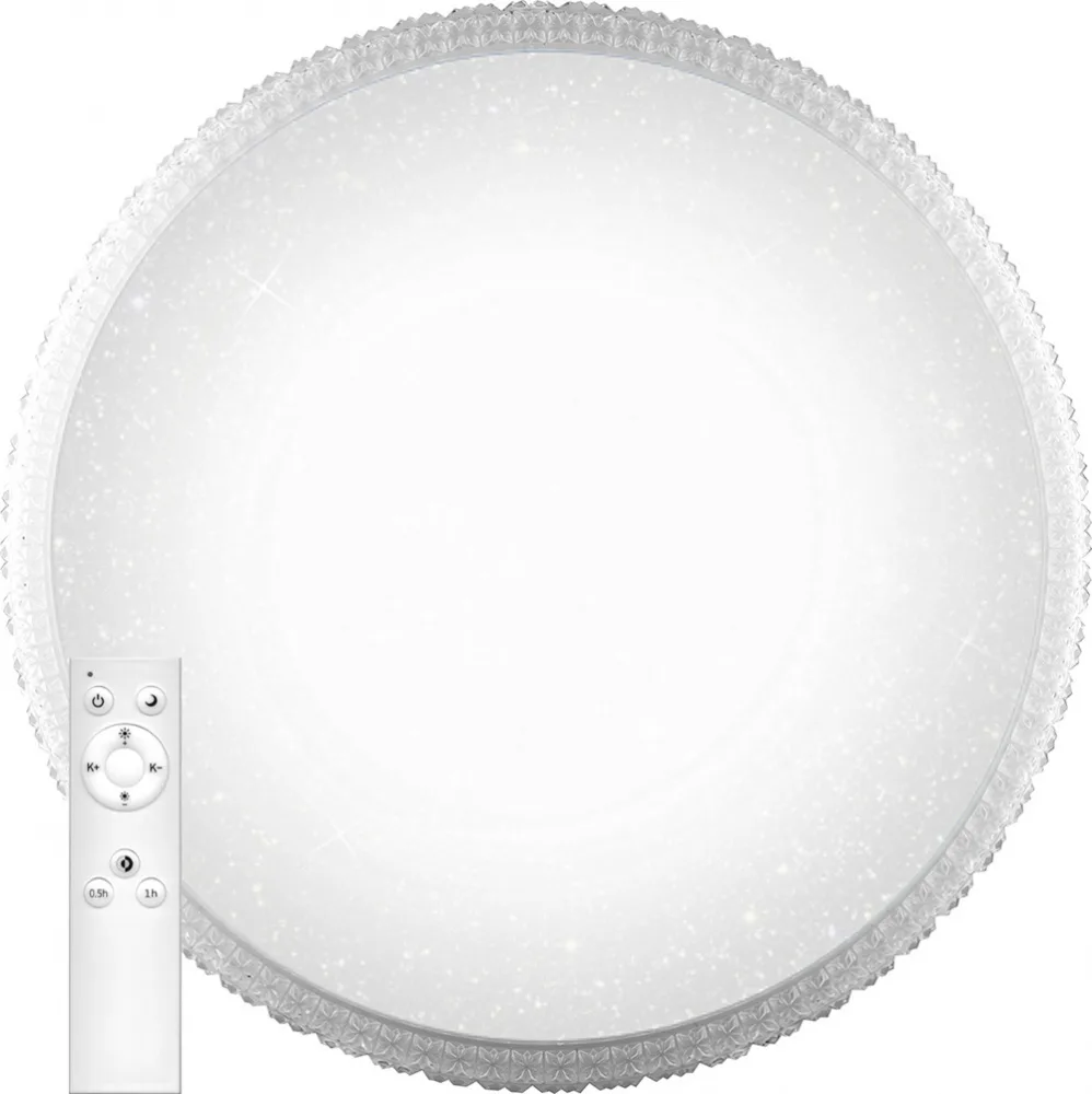 Светодиодный управляемый светильник накладной FERON AL5300 BRILLIANT тарелка 36W 3000К-6000K белый  29637