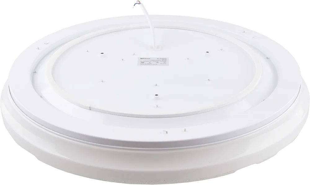 FERON Светодиодный управляемый светильник накладной AL5450 Waves тарелка 70W 3000К-6500K белый 29718 FERON Светодиодный управляемый светильник накладной AL5450 Waves тарелка 70W 3000К-6500K белый 29718