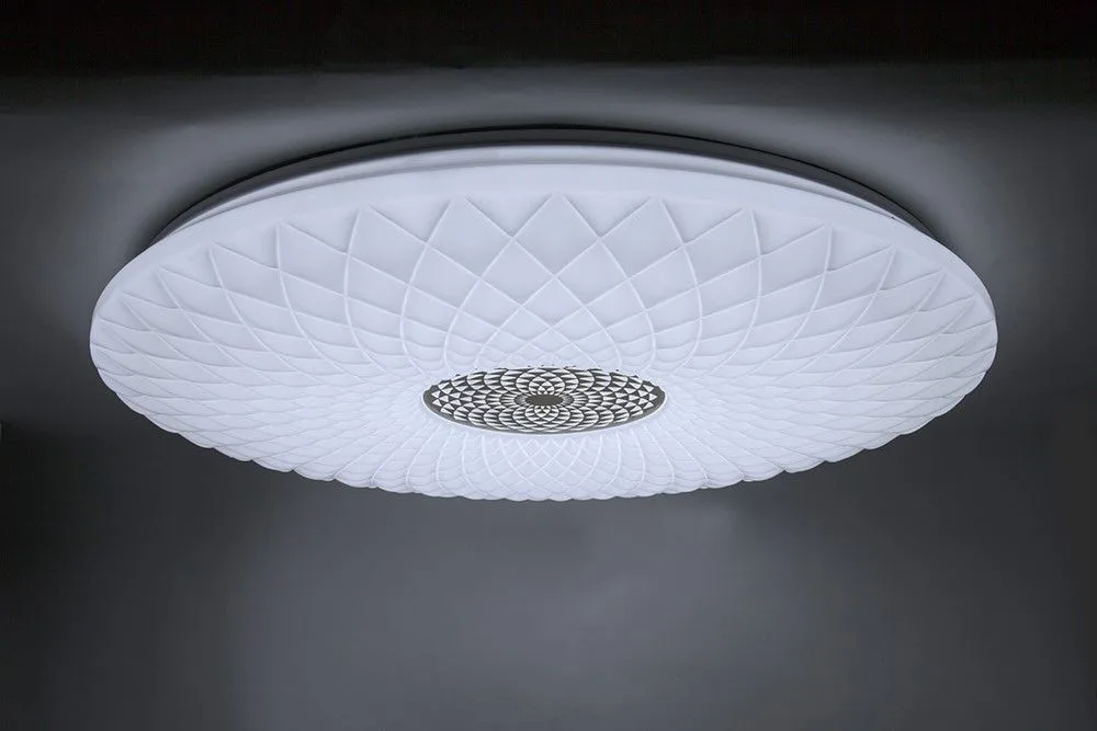 FERON Светодиодный управляемый светильник накладной AL5250 тарелка 60W 3000К-6500K матовый белый 29721 FERON Светодиодный управляемый светильник накладной AL5250 тарелка 60W 3000К-6500K матовый белый 29721