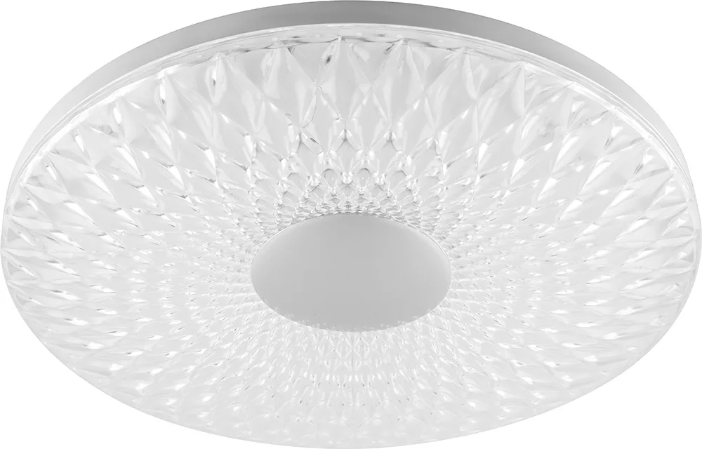 FERON Светодиодный управляемый светильник накладной AL5250 тарелка 100W 3000К-6500K матовый белый 29787 FERON Светодиодный управляемый светильник накладной AL5250 тарелка 100W 3000К-6500K матовый белый 29787