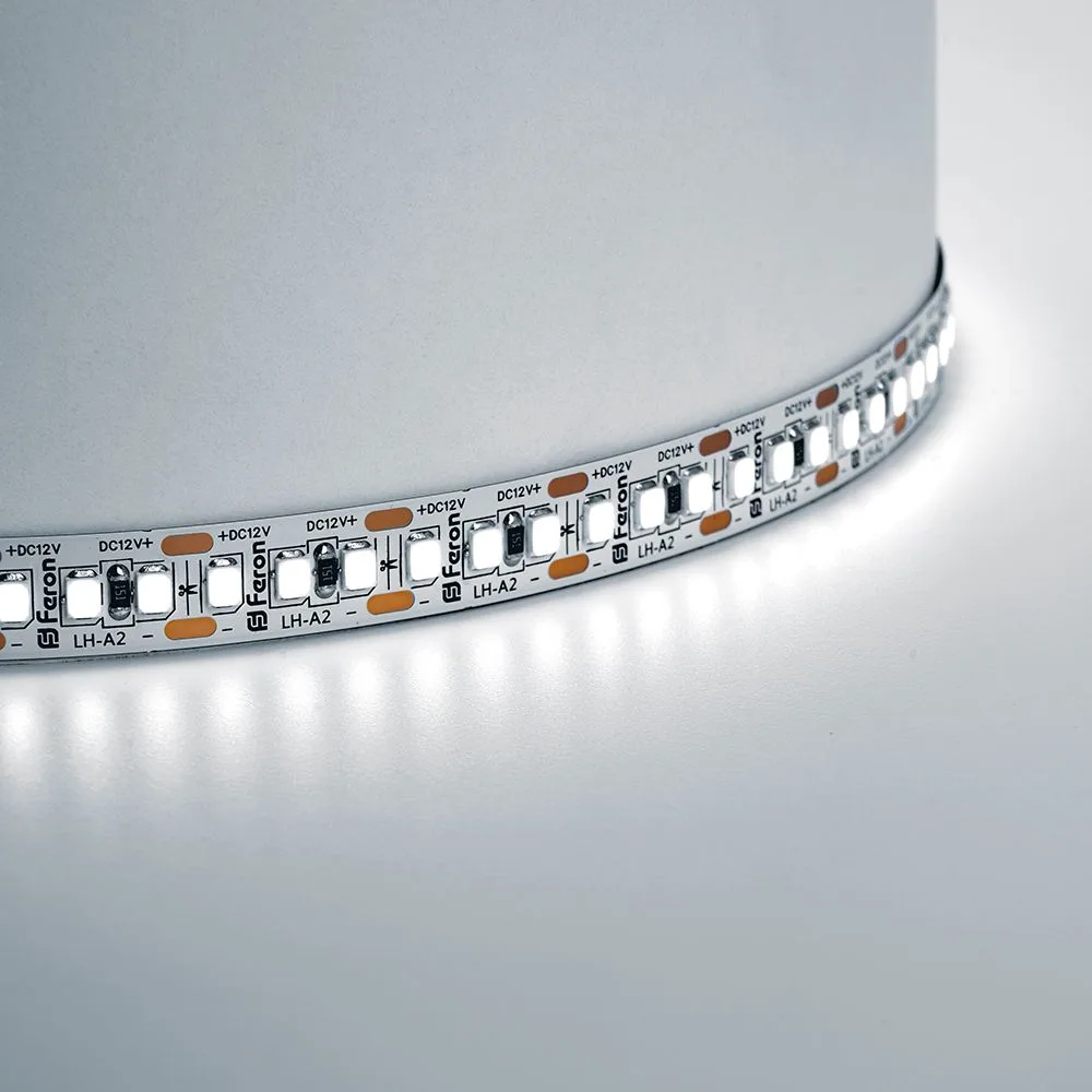FERON Светодиодная LED лента LS616, 180SMD(2835)/m 17W/m 12V 5m 4000К Артикул 41530 FERON Светодиодная LED лента LS616, 180SMD(2835)/m 17W/m 12V 5m 4000К Артикул 41530