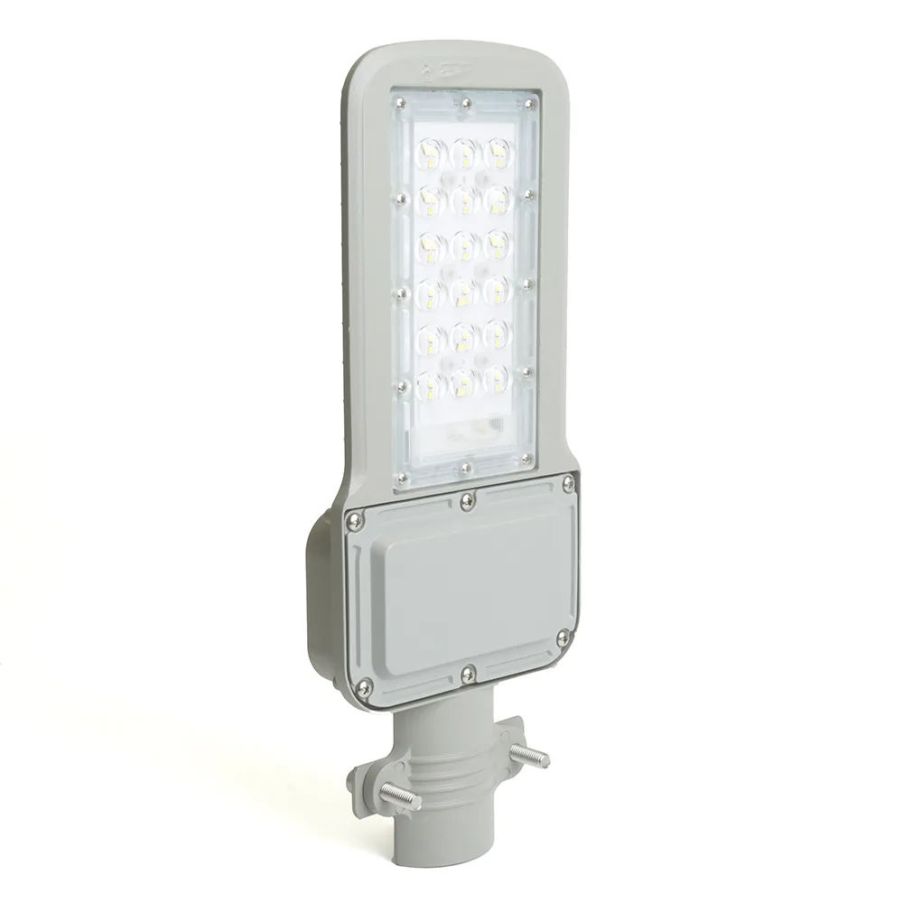 FERON Светодиодный уличный консольный светильник SP3040 50W 5000K 230V, серый 41548 FERON Светодиодный уличный консольный светильник SP3040 50W 5000K 230V, серый 41548