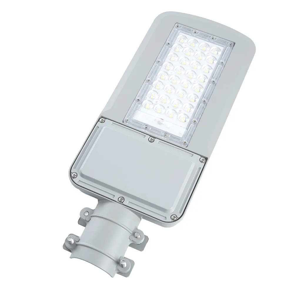FERON Светодиодный уличный консольный светильник SP3040 80W 5000K 230V, серый 41549 FERON Светодиодный уличный консольный светильник SP3040 80W 5000K 230V, серый 41549