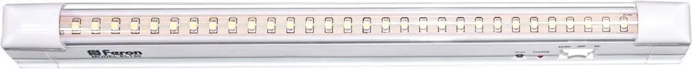 FERON Светильник аккумуляторный, 30LED AC/DC, белый, EL130 артикул 12667 FERON Светильник аккумуляторный, 30LED AC/DC, белый, EL130 артикул 12667