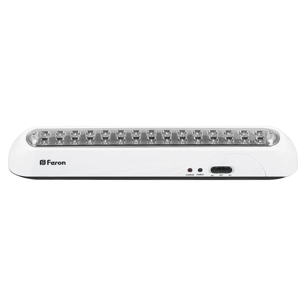 Светильник аккумуляторный, 30 LED AC/DC, белый, EL20 артикул 12901
