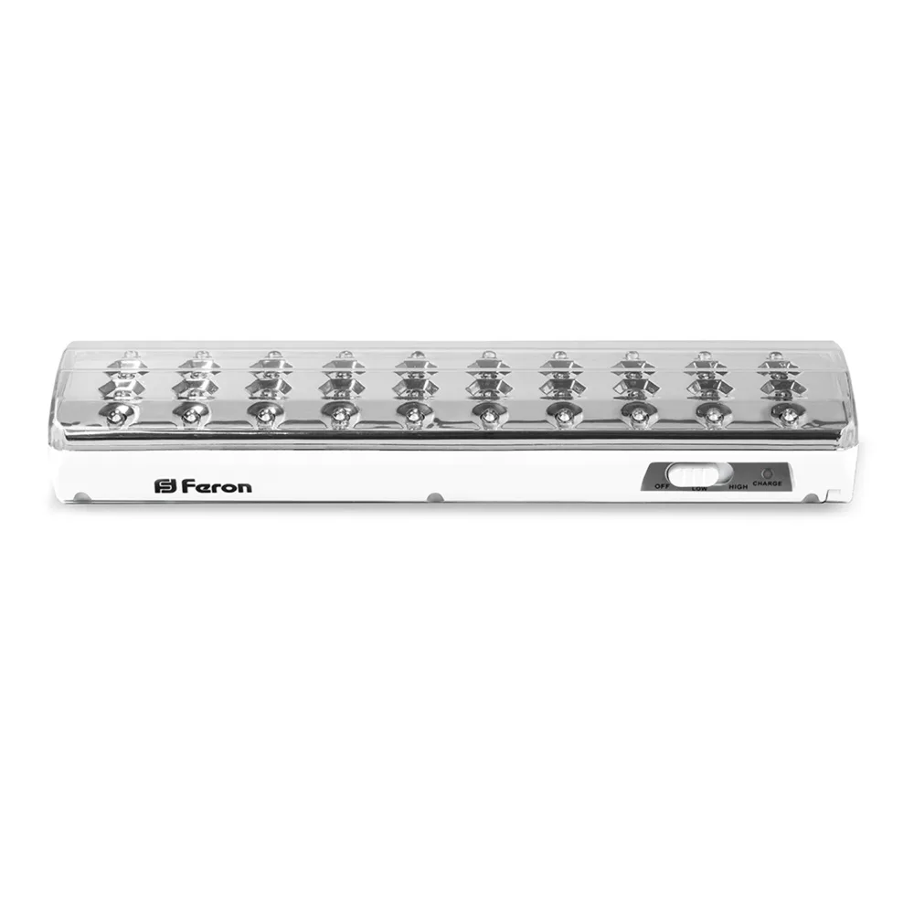 FERON Светильник аккумуляторный, 40 LED DC, белый, EL21 артикул 12903 FERON Светильник аккумуляторный, 40 LED DC, белый, EL21 артикул 12903