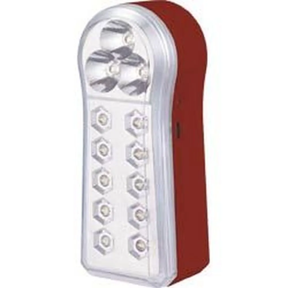 Фонарь аккумуляторный, 10 + 3 LED DC (свинцово-кислотная батарея), белый, TL22 артикул 12910