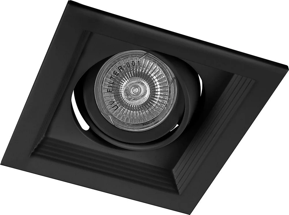 Светильник встраиваемый FERON DLT201 потолочный MR16 G5.3 черный