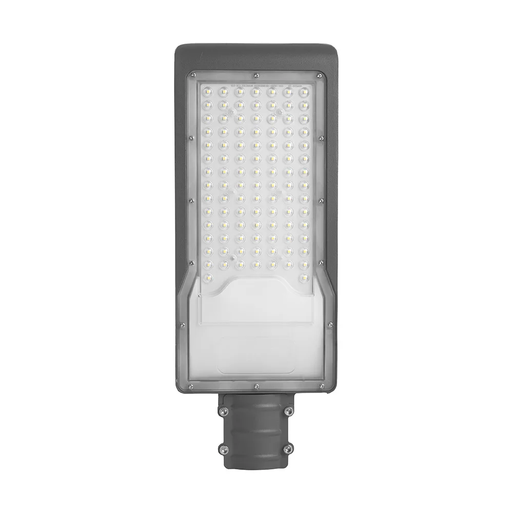 FERON Светодиодный уличный консольный светильник SP3033 100W 6400K 230V, серый 32578 FERON Светодиодный уличный консольный светильник SP3033 100W 6400K 230V, серый 32578